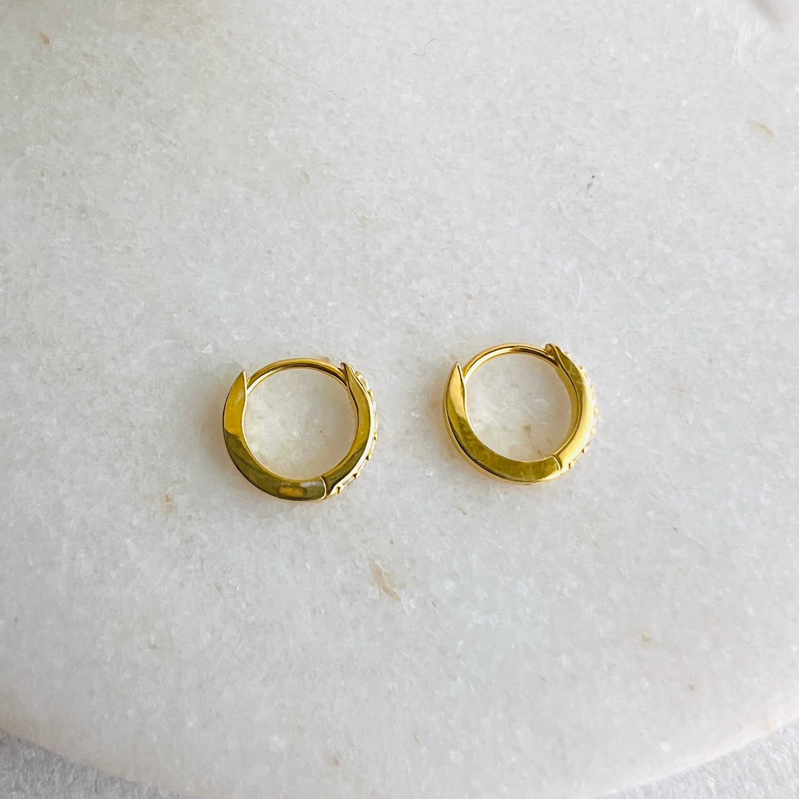 Cubic Zirconia Hoops