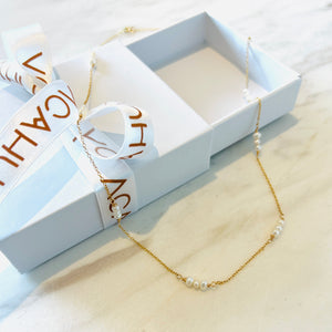 Trio Pearl Necklace