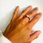 Load image into Gallery viewer, Rice Pearl Beaded Ring
