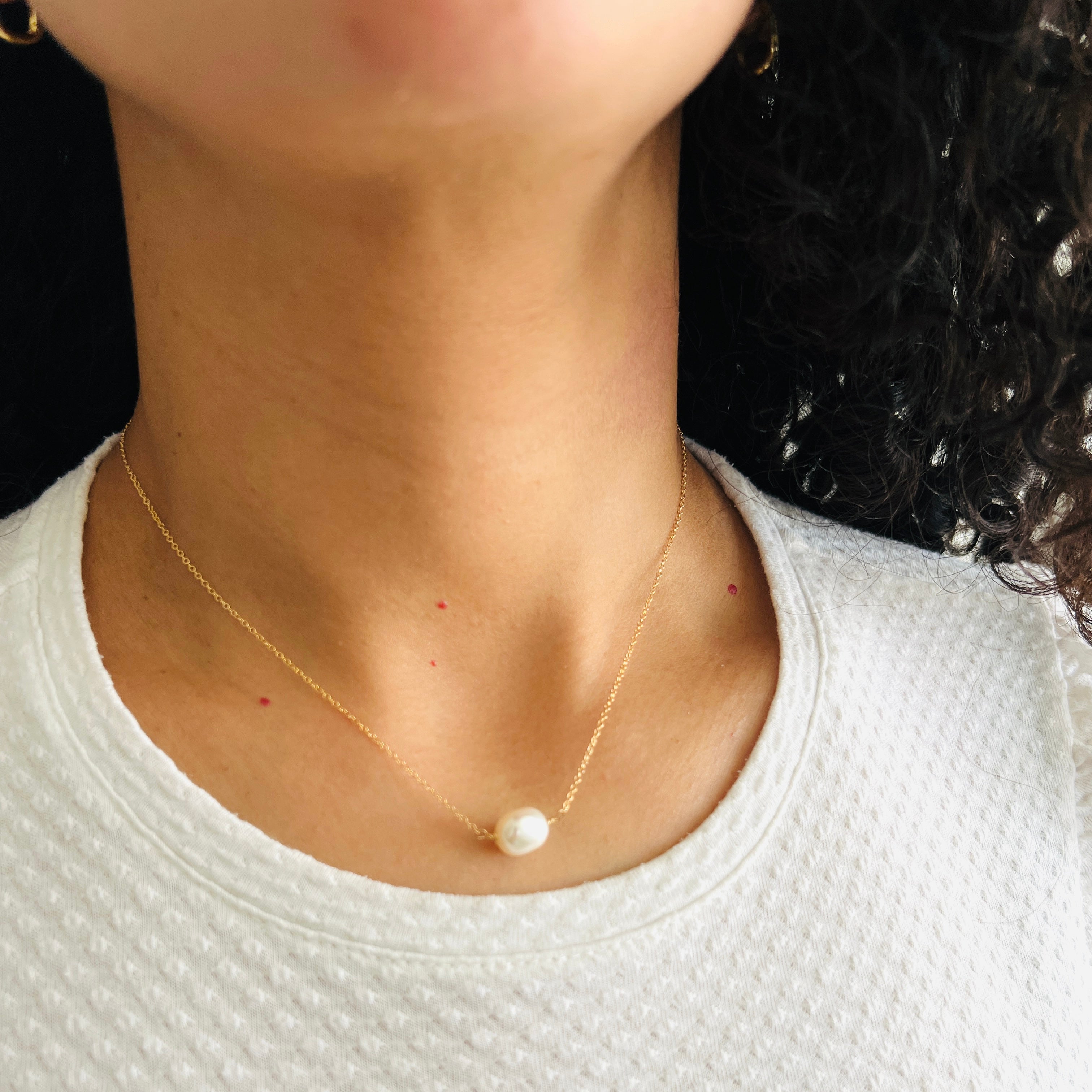 Pearl Drop Necklace