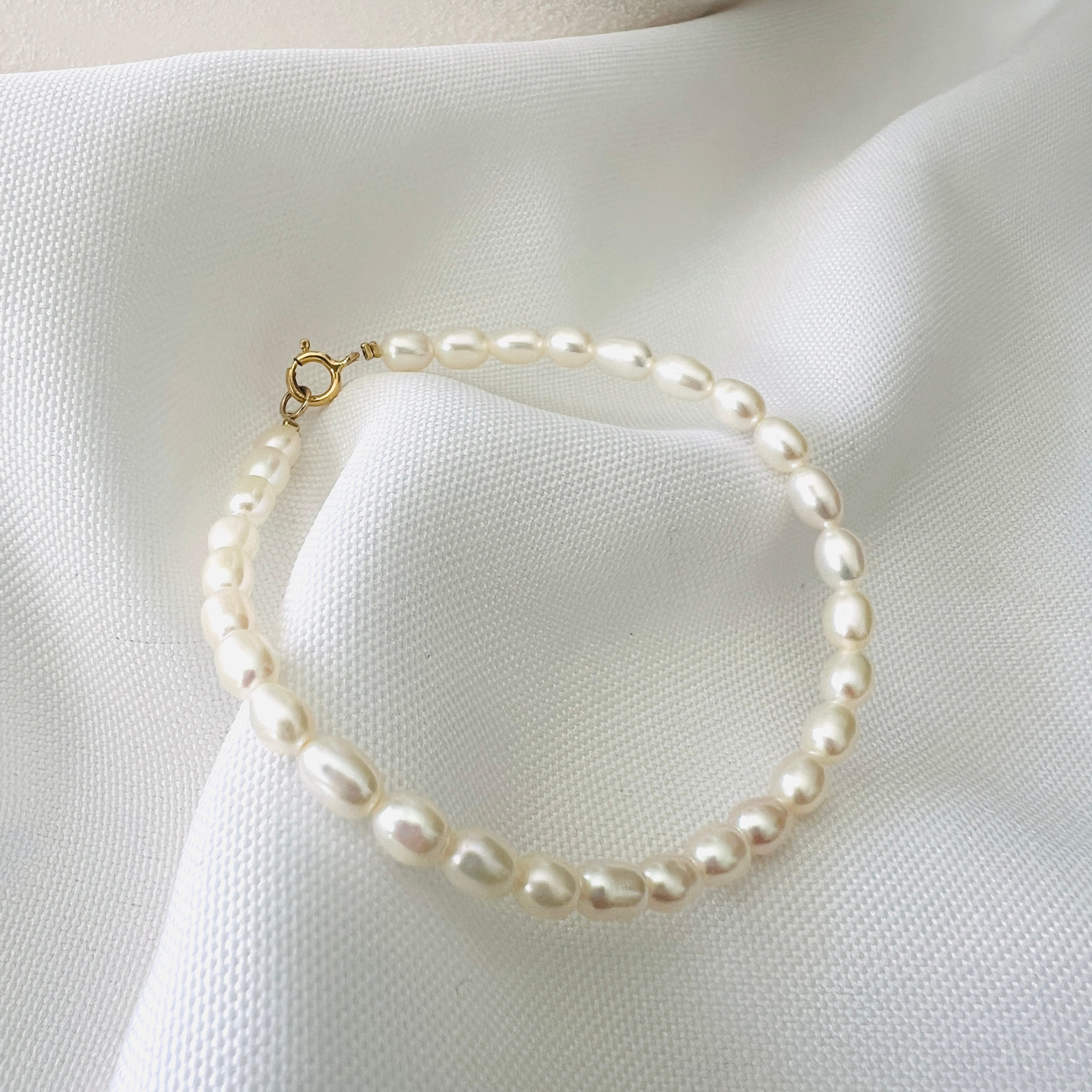 Rice Pearl Bracelet