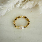 Load image into Gallery viewer, Rice Pearl Beaded Ring
