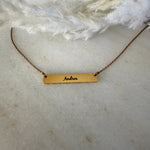 Load image into Gallery viewer, Bar necklace

