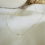 Load image into Gallery viewer, Trio Pearl Necklace
