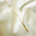 Load image into Gallery viewer, Twisted Bar Necklace
