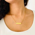Load image into Gallery viewer, Bar necklace

