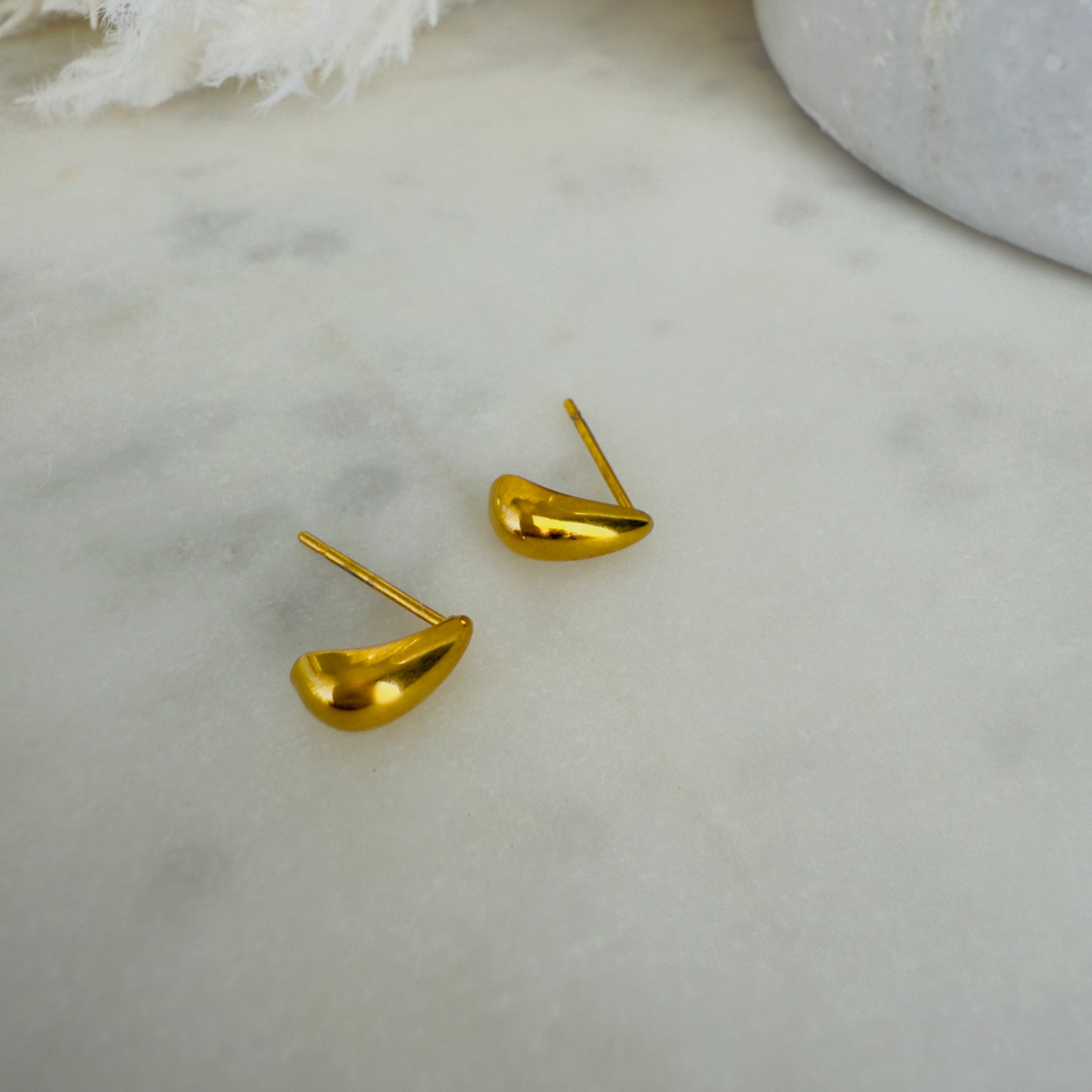 Teardrop Studs