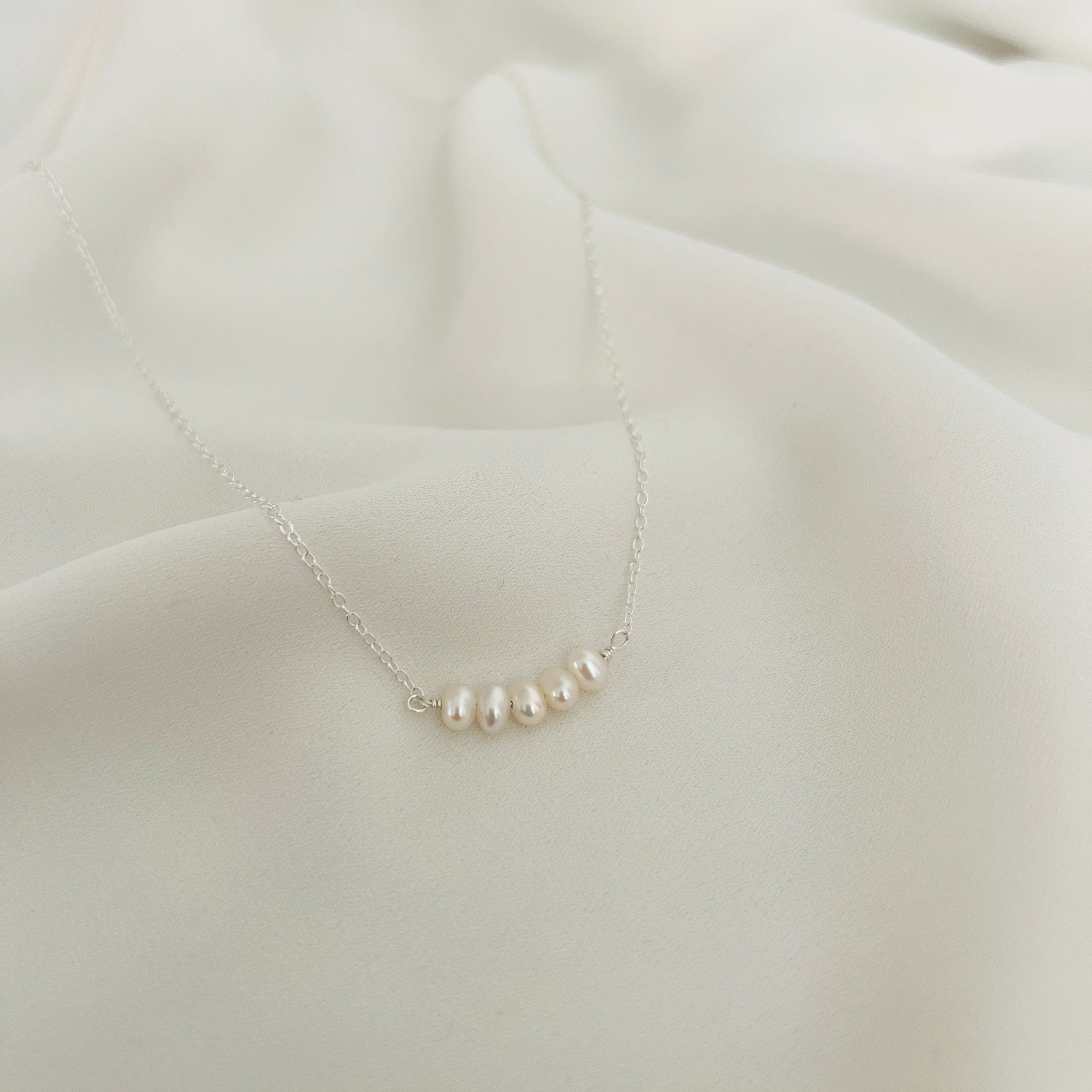 Pearl Quintet Necklace