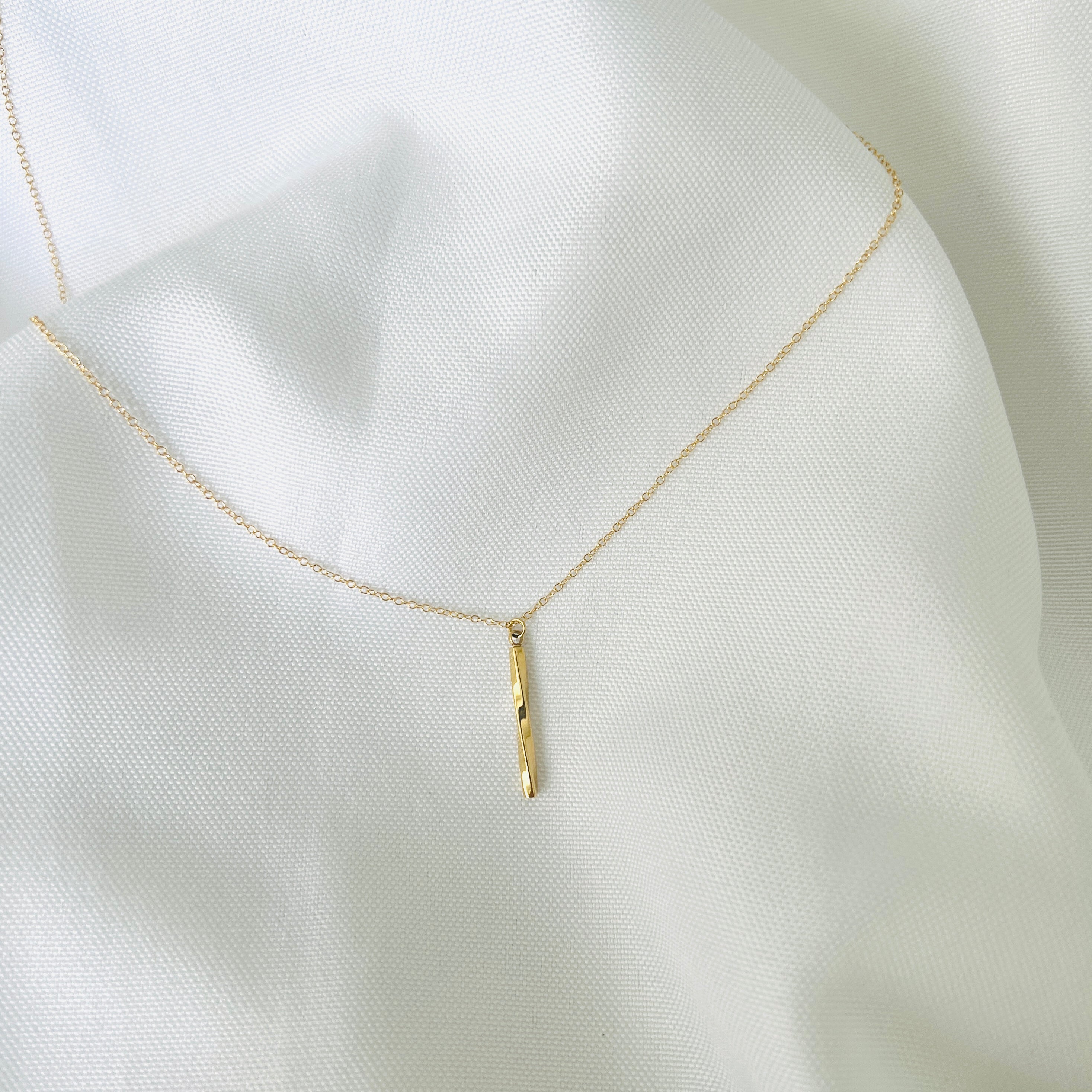 Twisted Bar Necklace